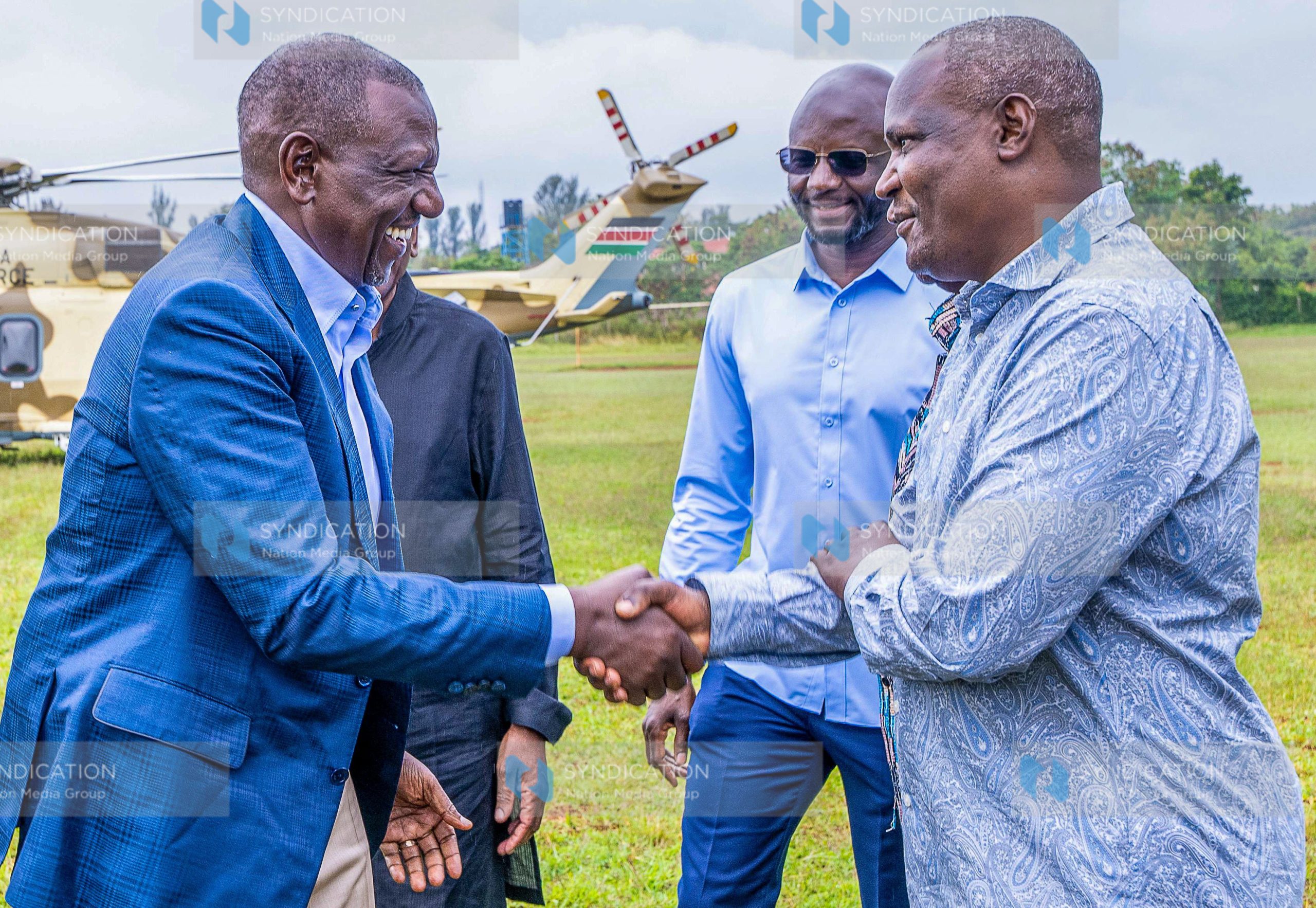 Prayer service led by Bishop John Mark Haung’ Godia