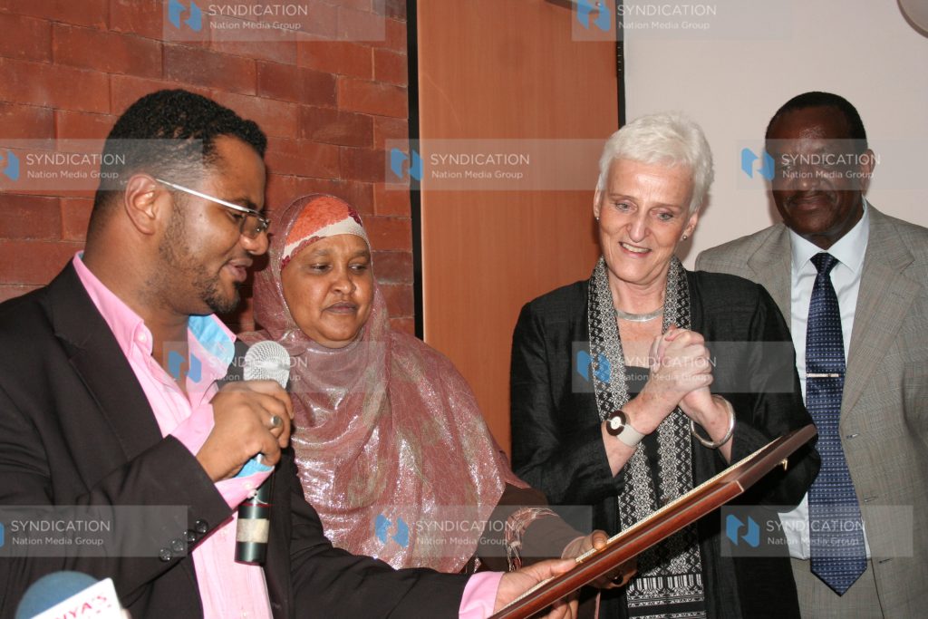 Farewell luncheon at KNCHR offices