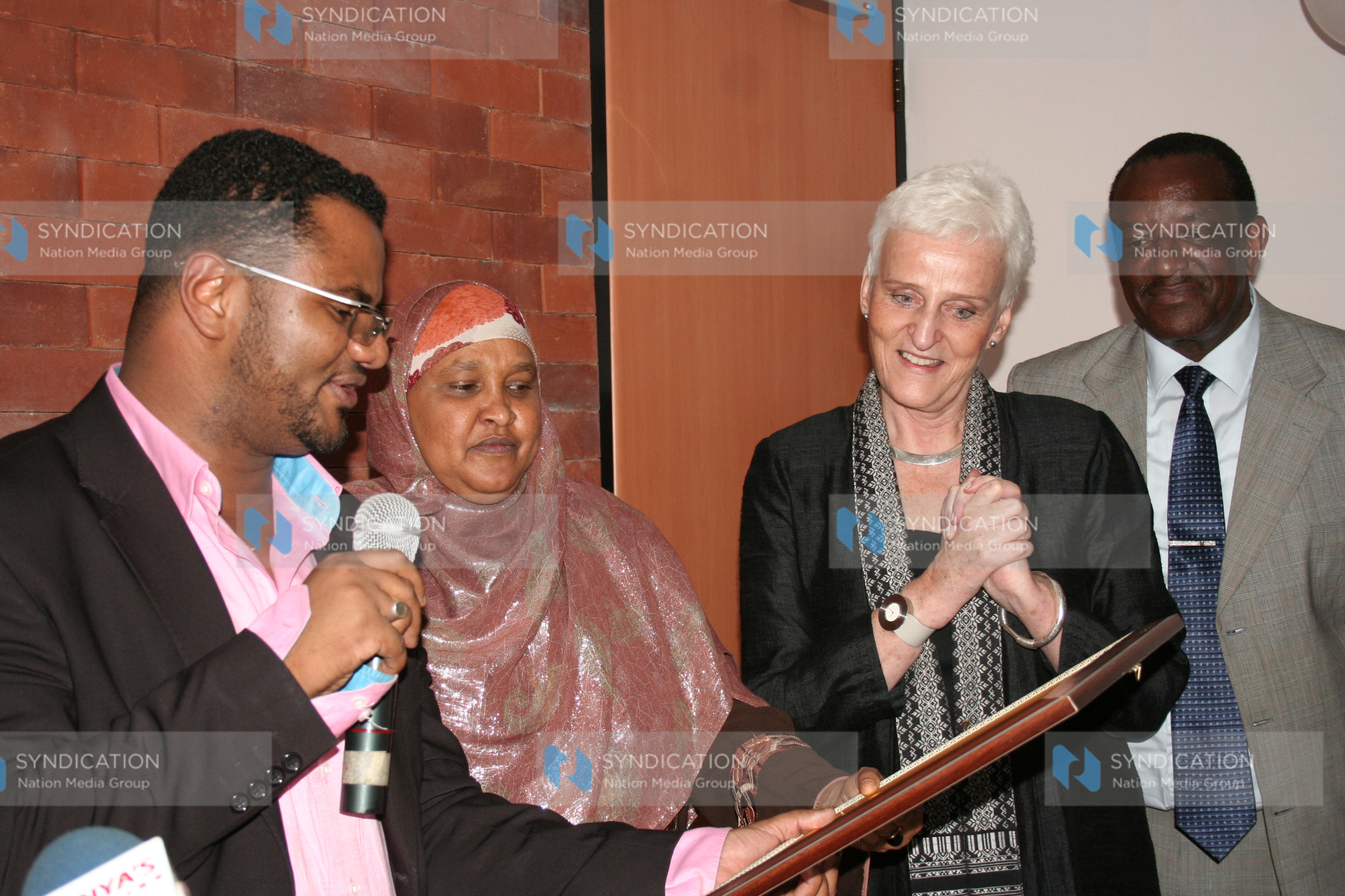 Farewell luncheon at KNCHR offices