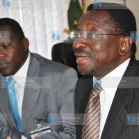 Lands Minister James Orengo