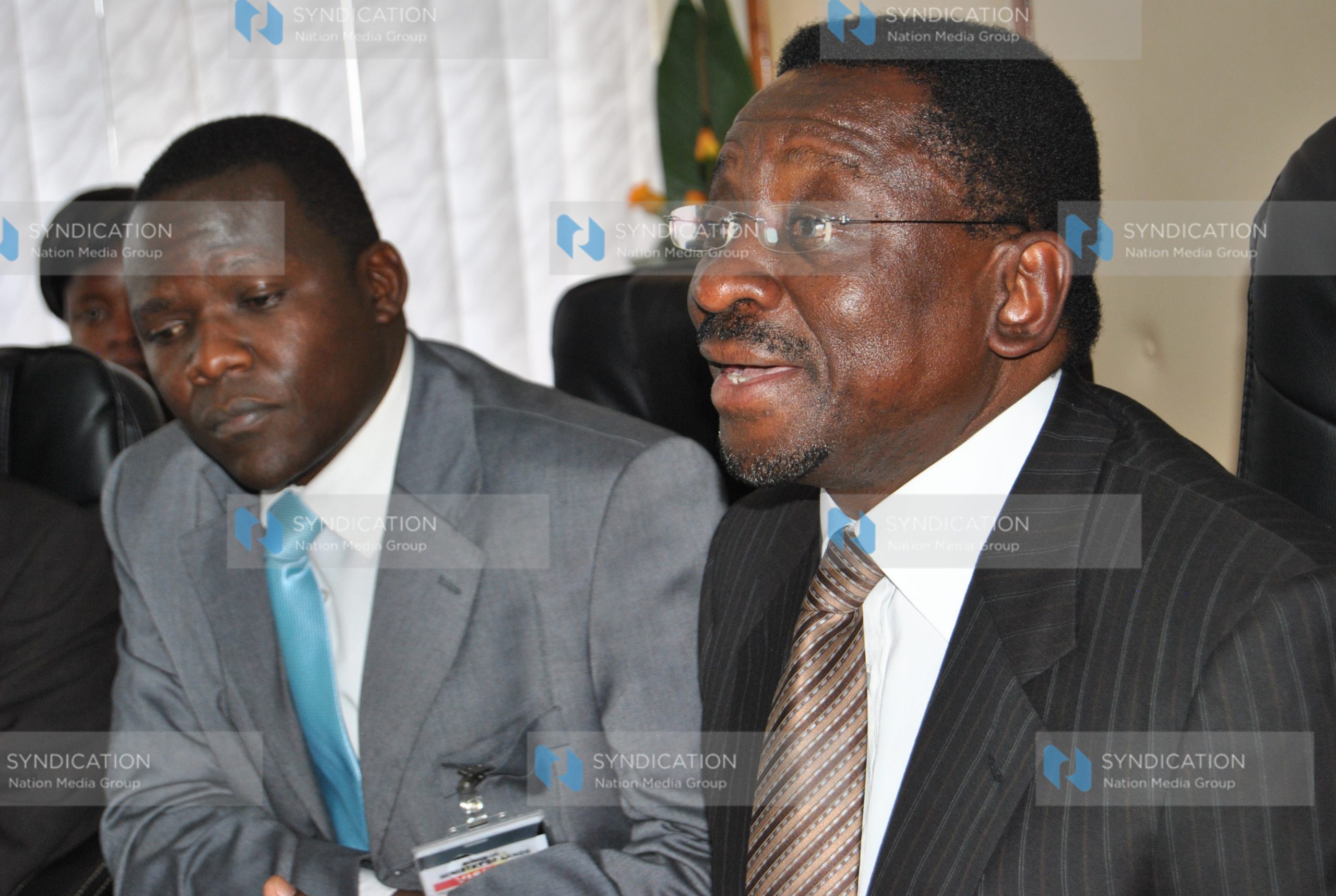 Lands Minister James Orengo