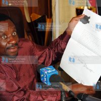 Lands Minister James Orengo