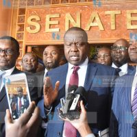 Interior Cabinet Secretary Fred Matiang'i with Liaison Committee
