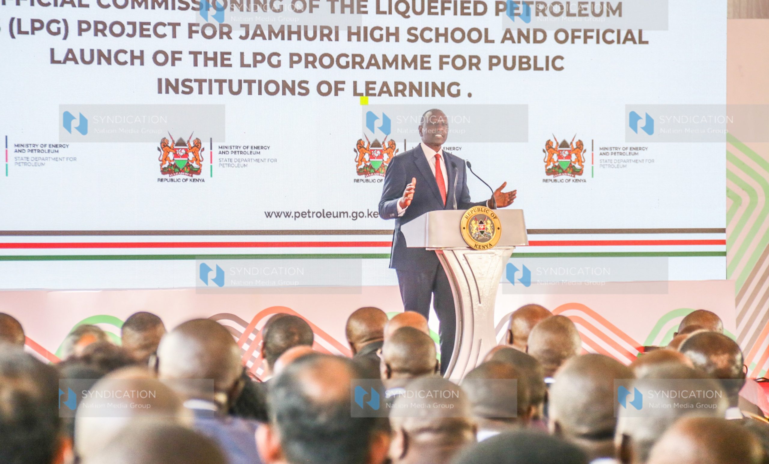 Official commissioning of the Liquefied Petroleum Gas (LPG) project