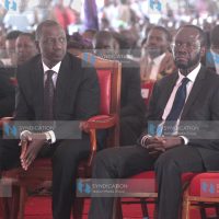 Deputy President William Ruto and Kisumu Governor Anyang Nyong’o