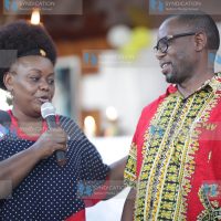 Mbita MP Millie Odhiambo and Mathare MP Anthony (right)