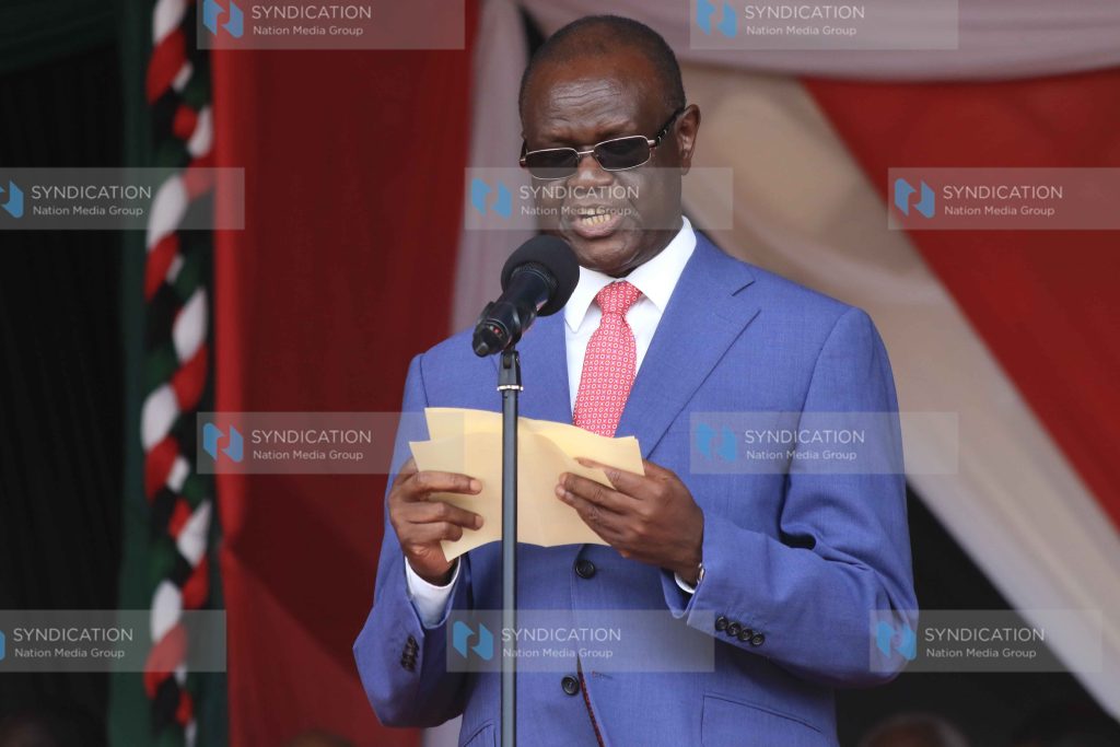 Madaraka Day celebrations at Kinoru stadium in Meru