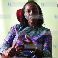 NARC-Kenya leader Martha Karua during an interview