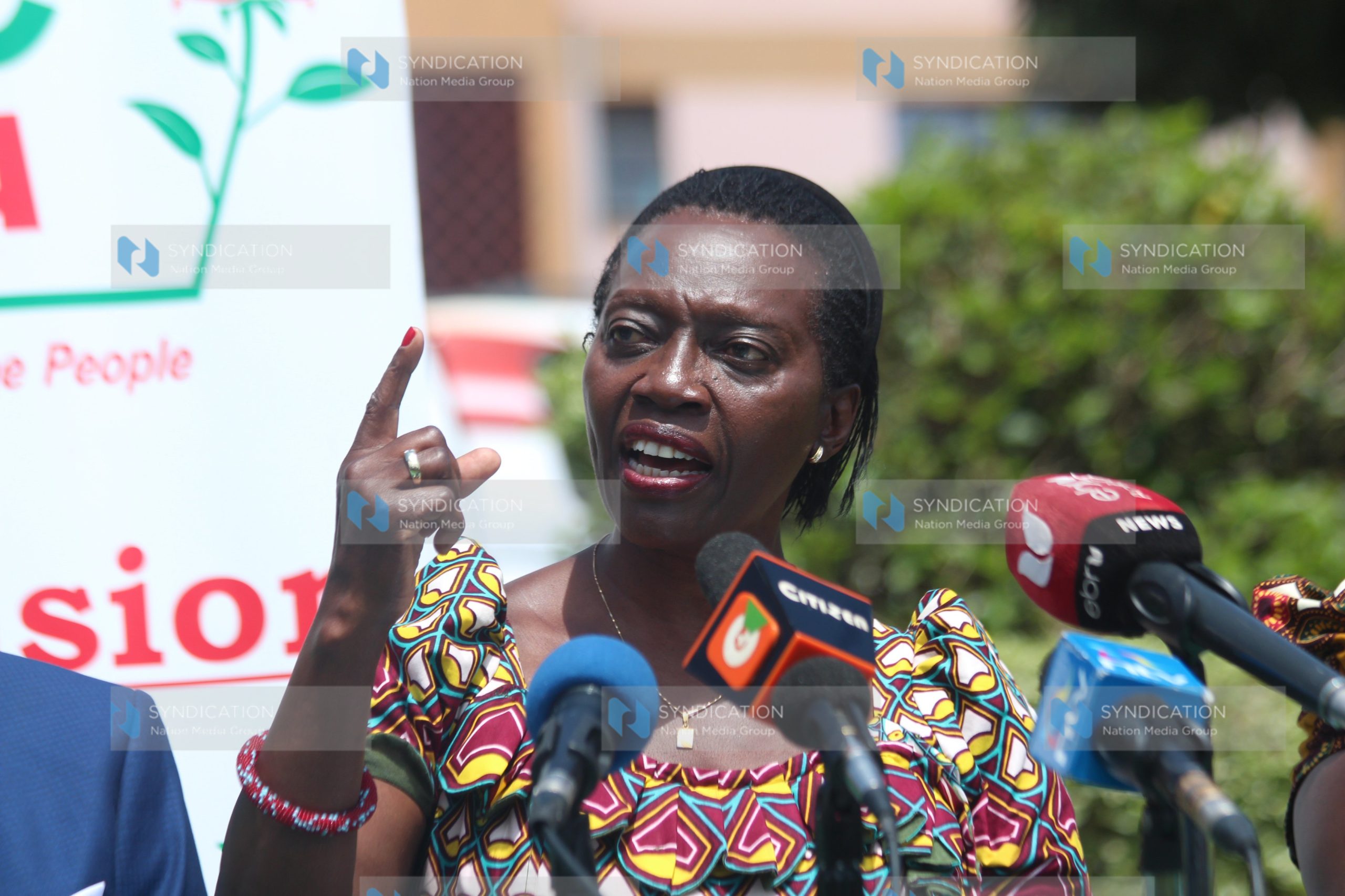 NARC-Kenya Party leader Martha Karua