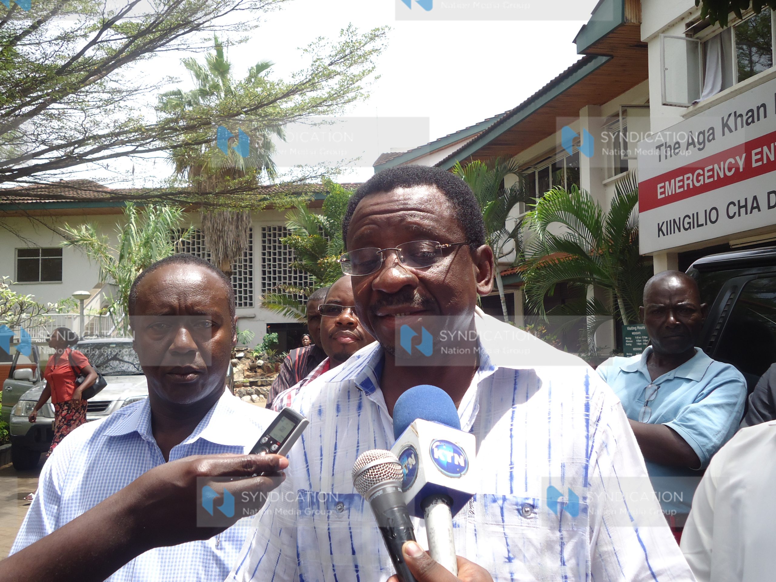 Lands Minister James Orengo