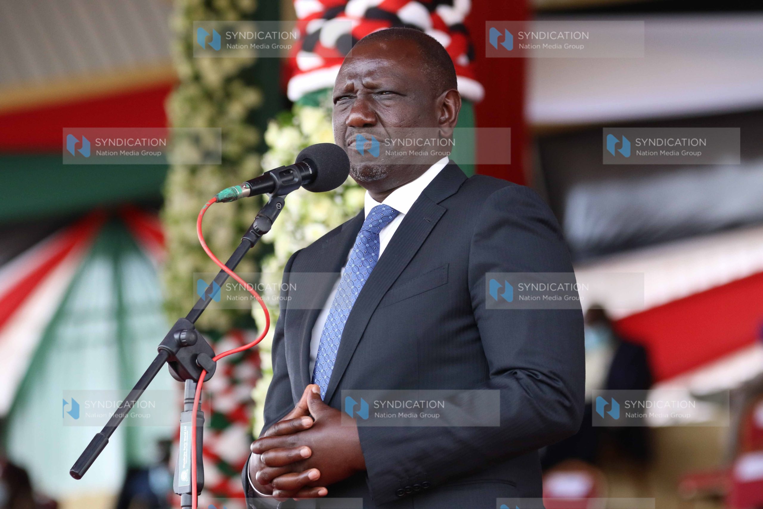 Mashujaa Day celebrations at Wang’uru Stadium in Kirinyaga County