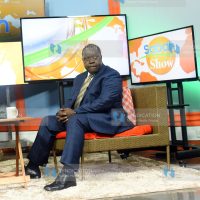 Dr. Fred Matiang'i during an interview at Horizon Tv based at Jamia Mosque