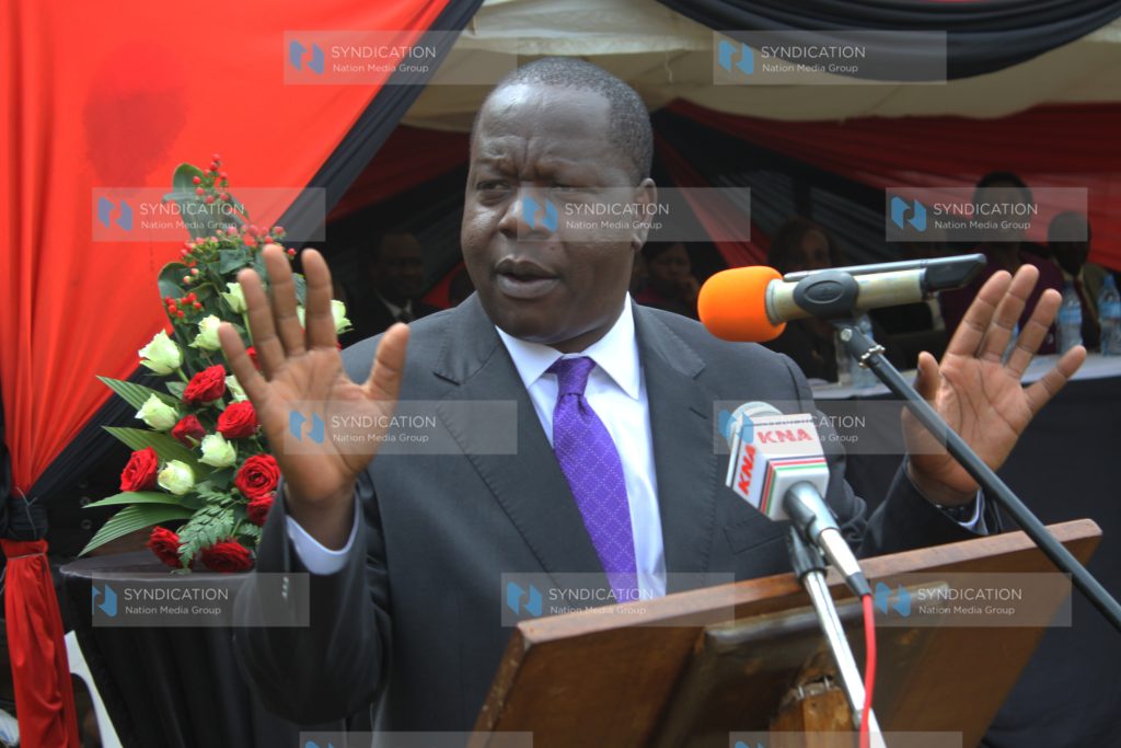 Kenya High School during the prize giving day at the school