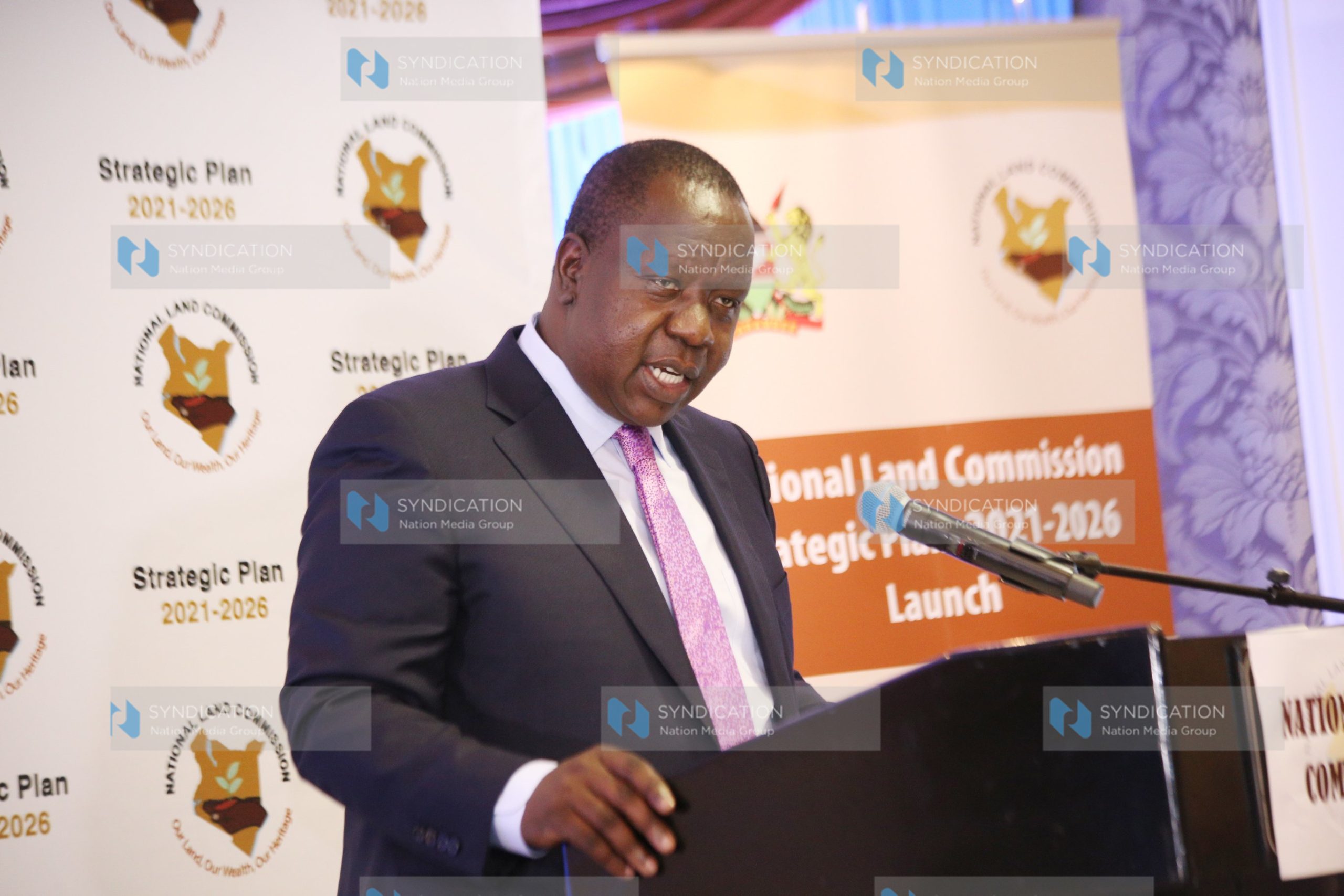 Launching the National Land Commission Strategic Plan 2021-2026