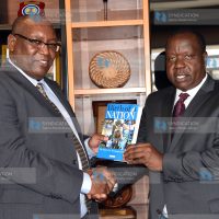 Book titled Birth of a Nation from Nation Media Group