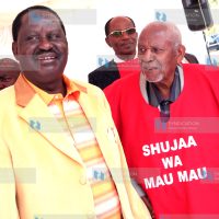 Memorial service for victims of the MAUMAU war