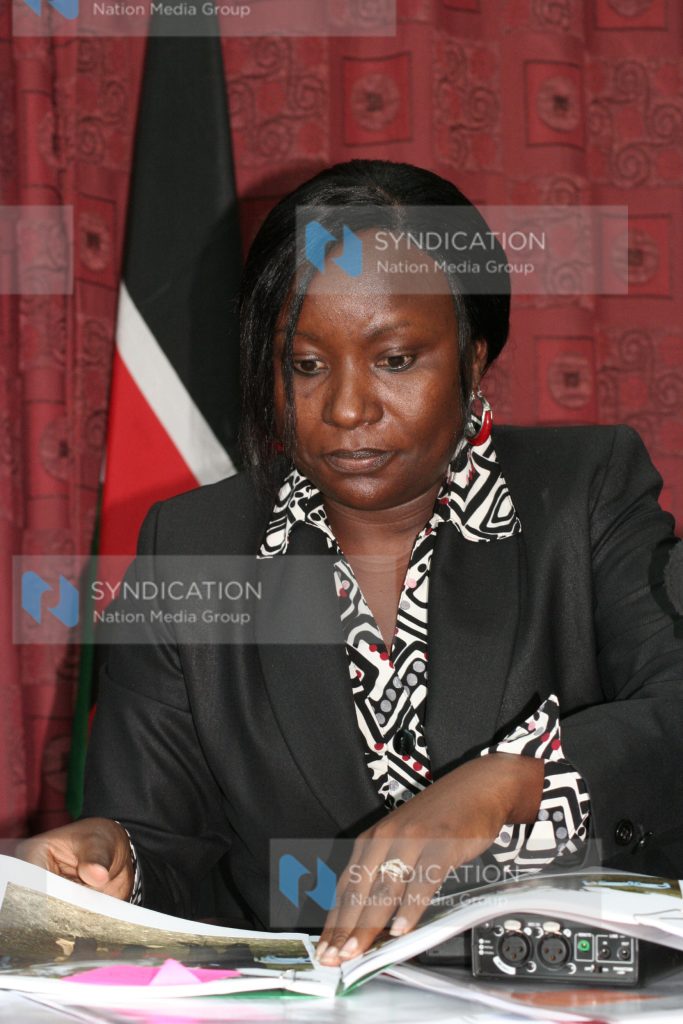 Tourism assistant minister Cecily Mbarire