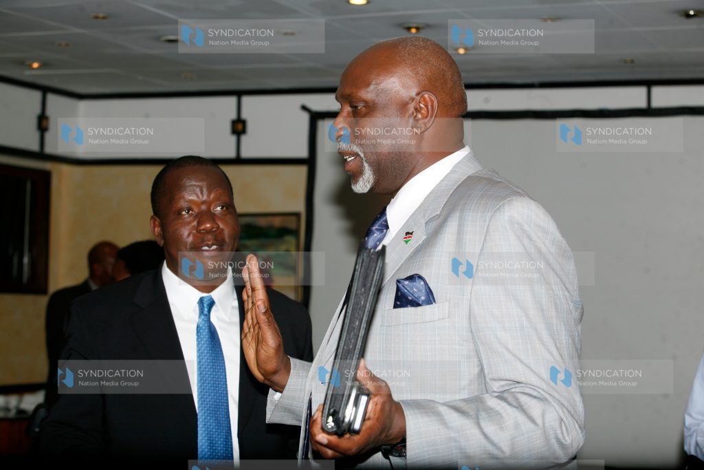 Meeting with Media Owners to discuss Contentious Kenya Information Communications Bill. 