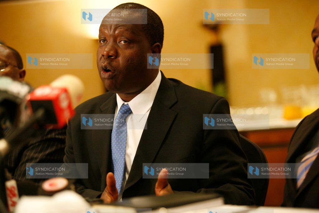 Cabinet Secretary for Information, Communications and Technology (ICT) Dr. Fred Matiang’i