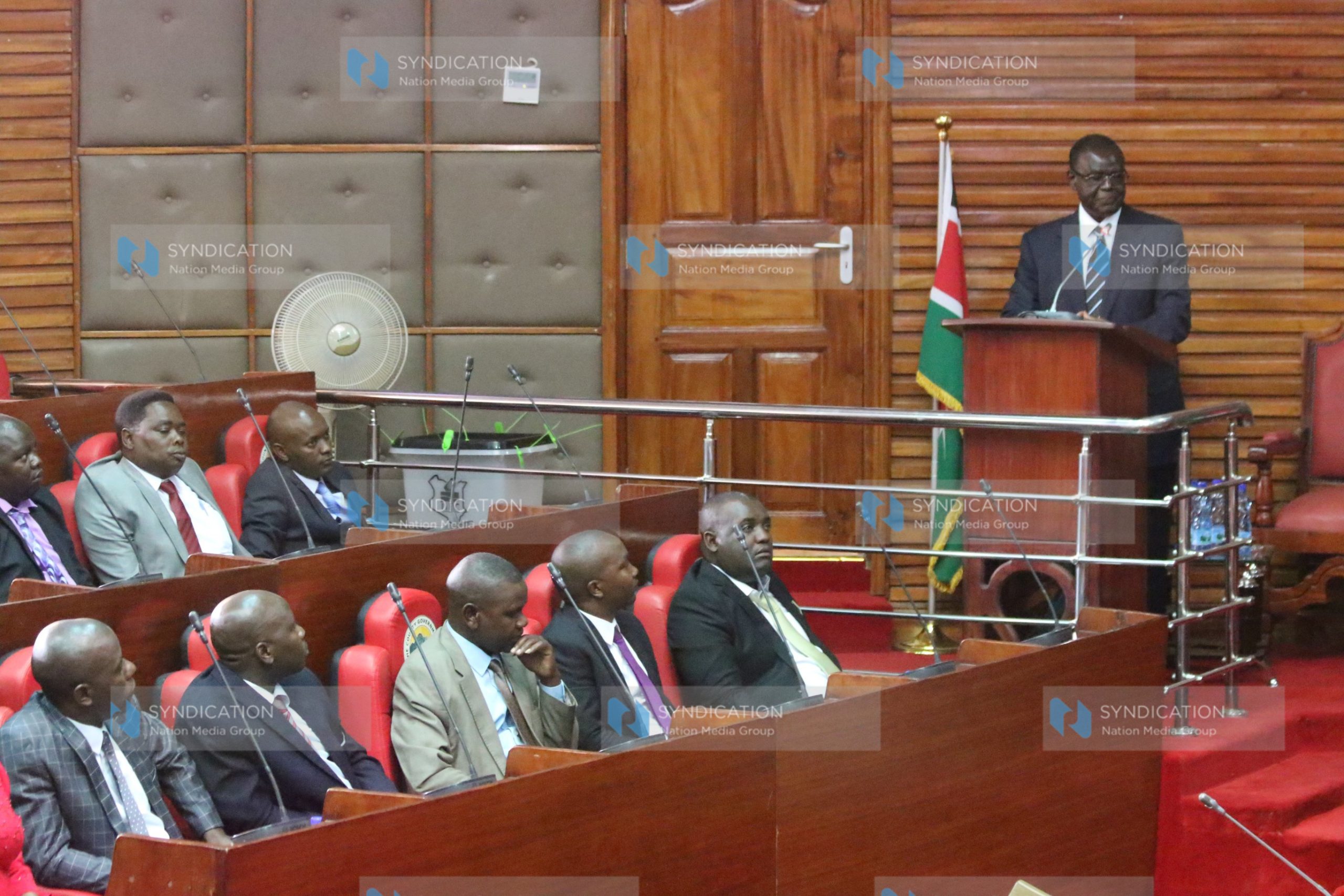 Meru County Assembly during the swearing in ceremony