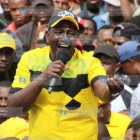 Kenya Kwanza campaign rally in Meru town