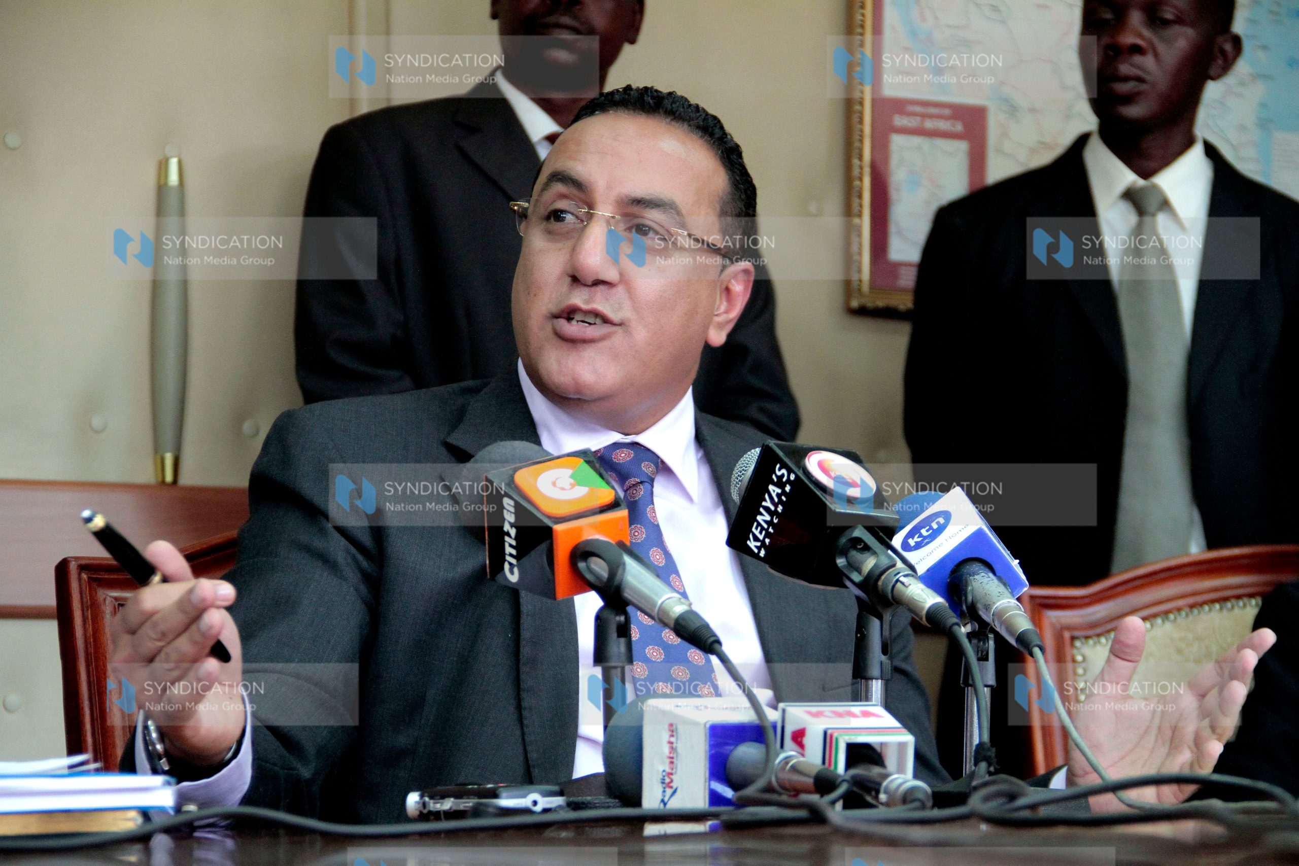 Introduction to the media of the taskforce mandated to carry out an audit of the Fluorspar Mining Company