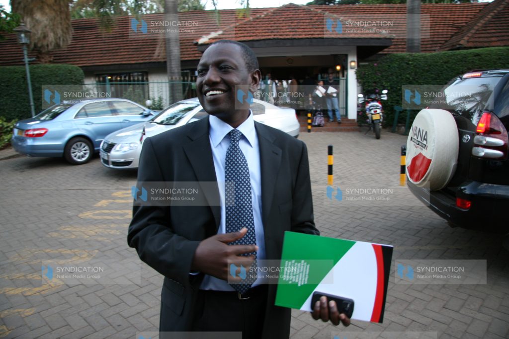 Cabinet Minister William Ruto