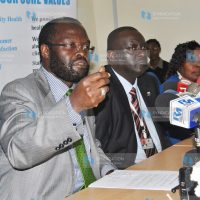 Press Conference at Kenyatta National Hospital