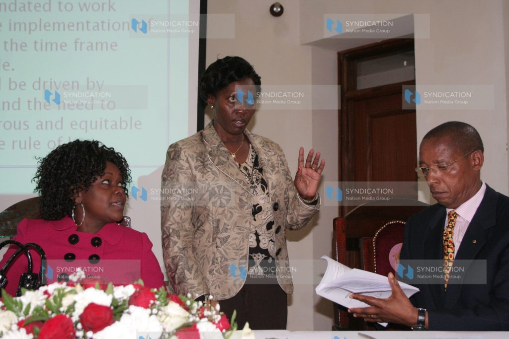 MPs workshop at Kenya institute of administration
