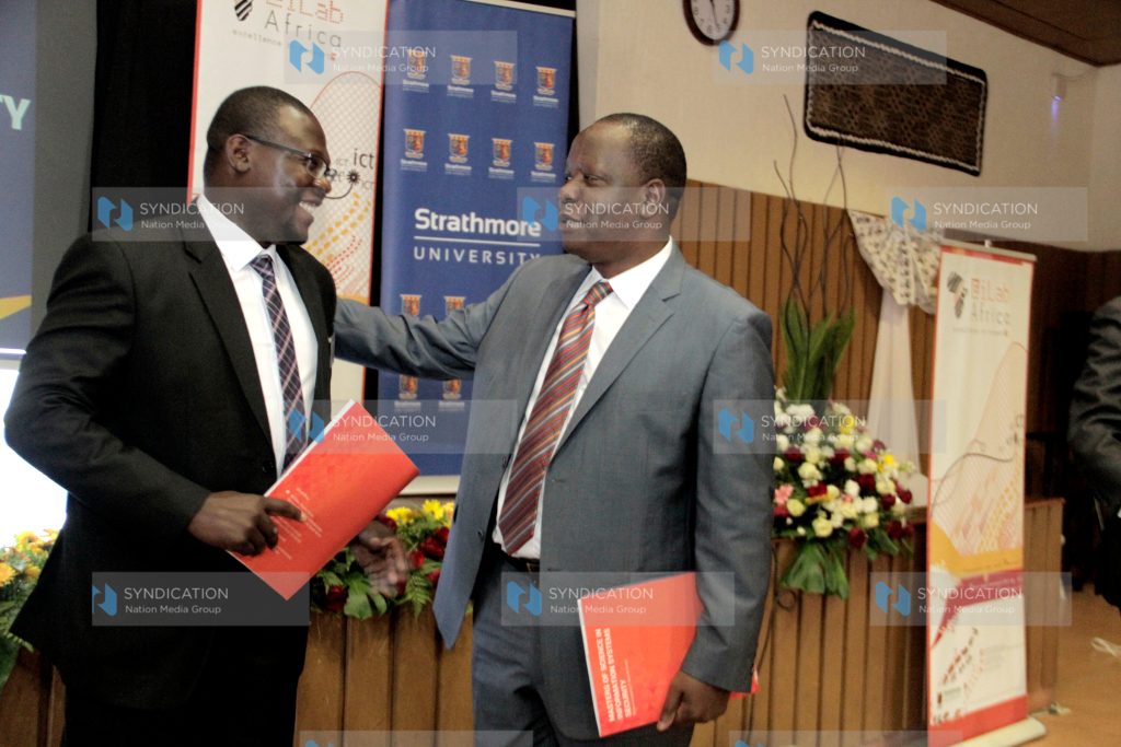 Official launch of the MSc. information systems security at the university