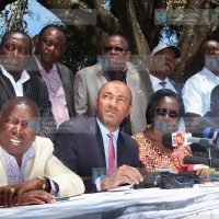 Press conference at Serena Hotel