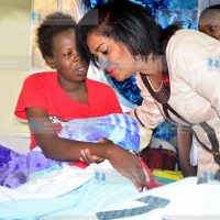 Nairobi Women County Rep Esther Passaris (right)