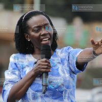 Azimio la Umoja presidential running mate Martha Karua addresses wananchi