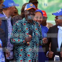 Political rally at Mumbi Stadium in Murang’a County