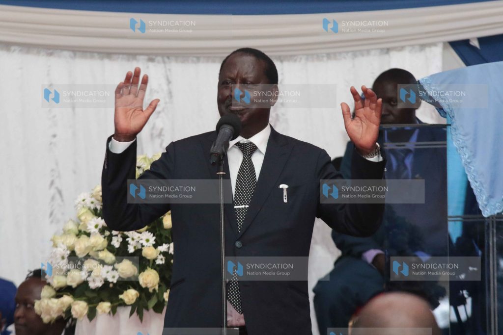 Burial ceremony of Rahab Wambui Muhuni