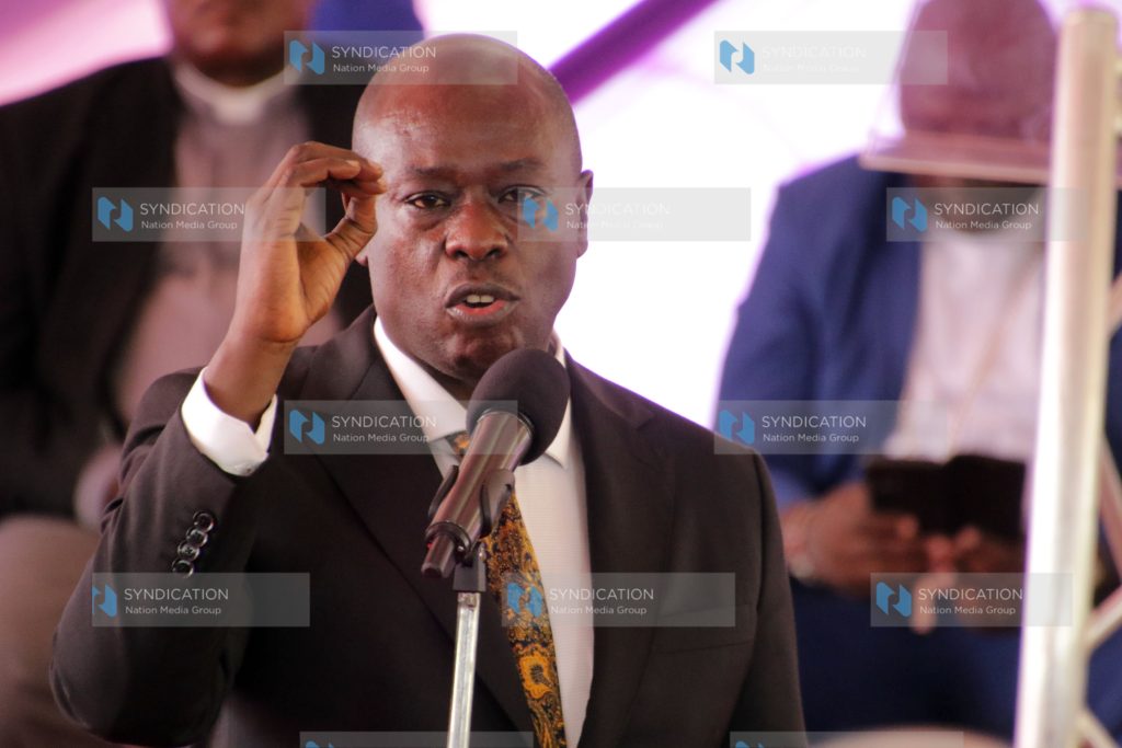 Burial of Maragua MP Mary Wamaua's mother Diana Wanjiku