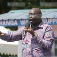 Deputy President Rigathi Gachagua addresses wananchi