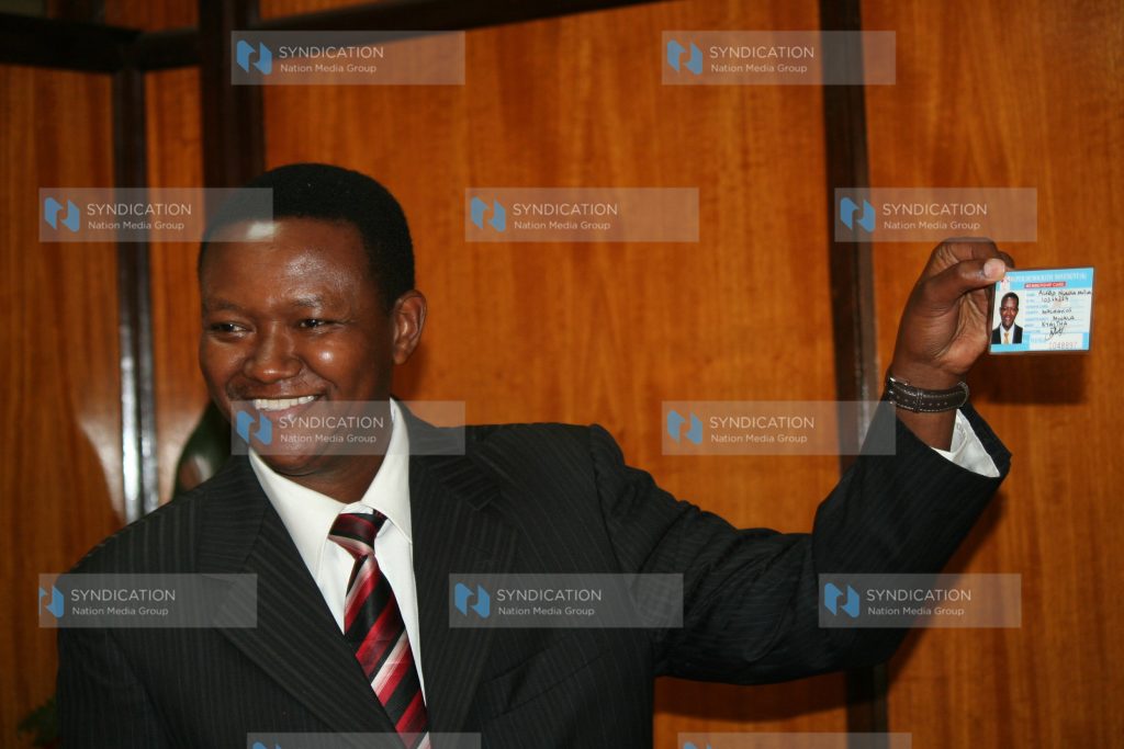 Former Government Spokesperson, Alfred Mutua