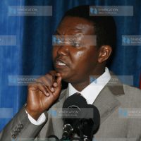The Government Spokesperson Dr. Alfred Mutua