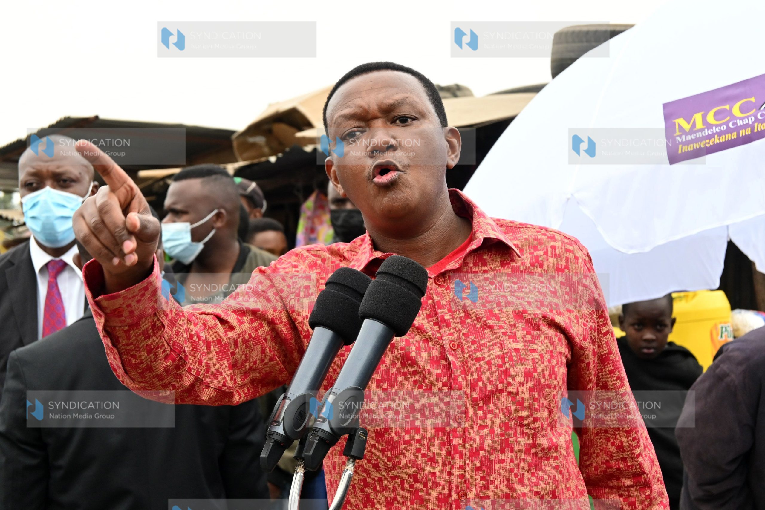 Machakos Governor and Maendeleo Chap Chap party leader Alfred Mutua