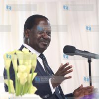 Former Prime Minister Raila Odinga