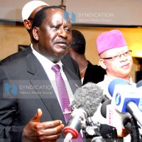 CORD leaders address the press during a joint conference