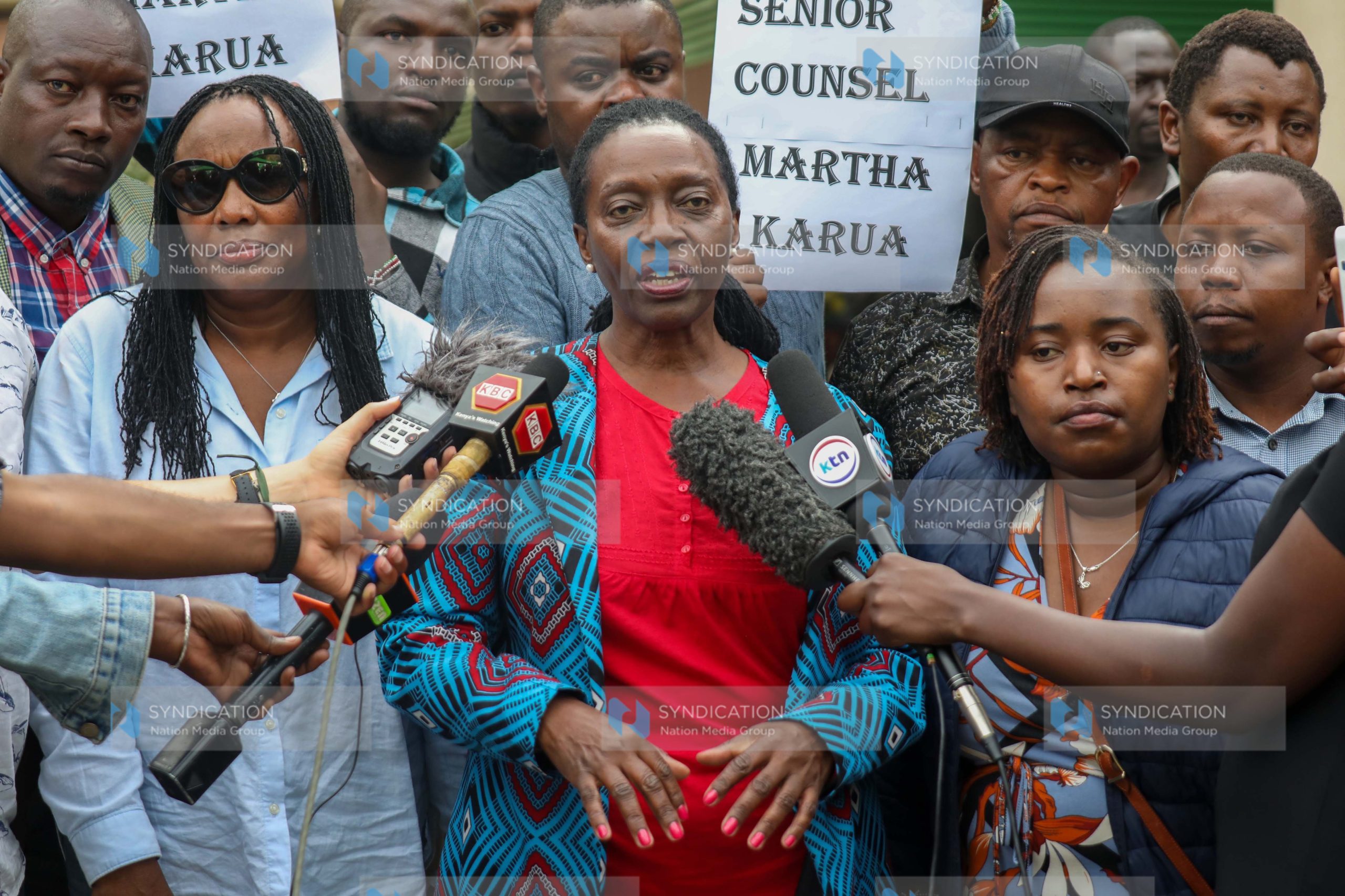 People’s Liberation Party leader Martha Karua