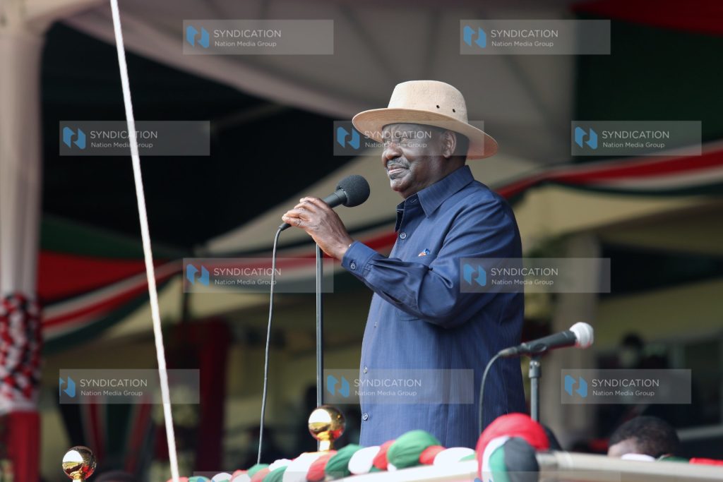 11th Mashujaa Day celebrations at Gusii Stadium in Kisii county