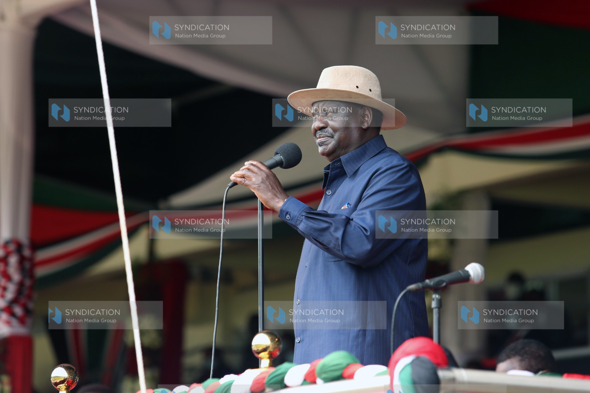 11th Mashujaa Day celebrations at Gusii Stadium in Kisii county