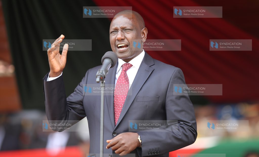 Mashujaa Day celebrations at Nyayo Stadium