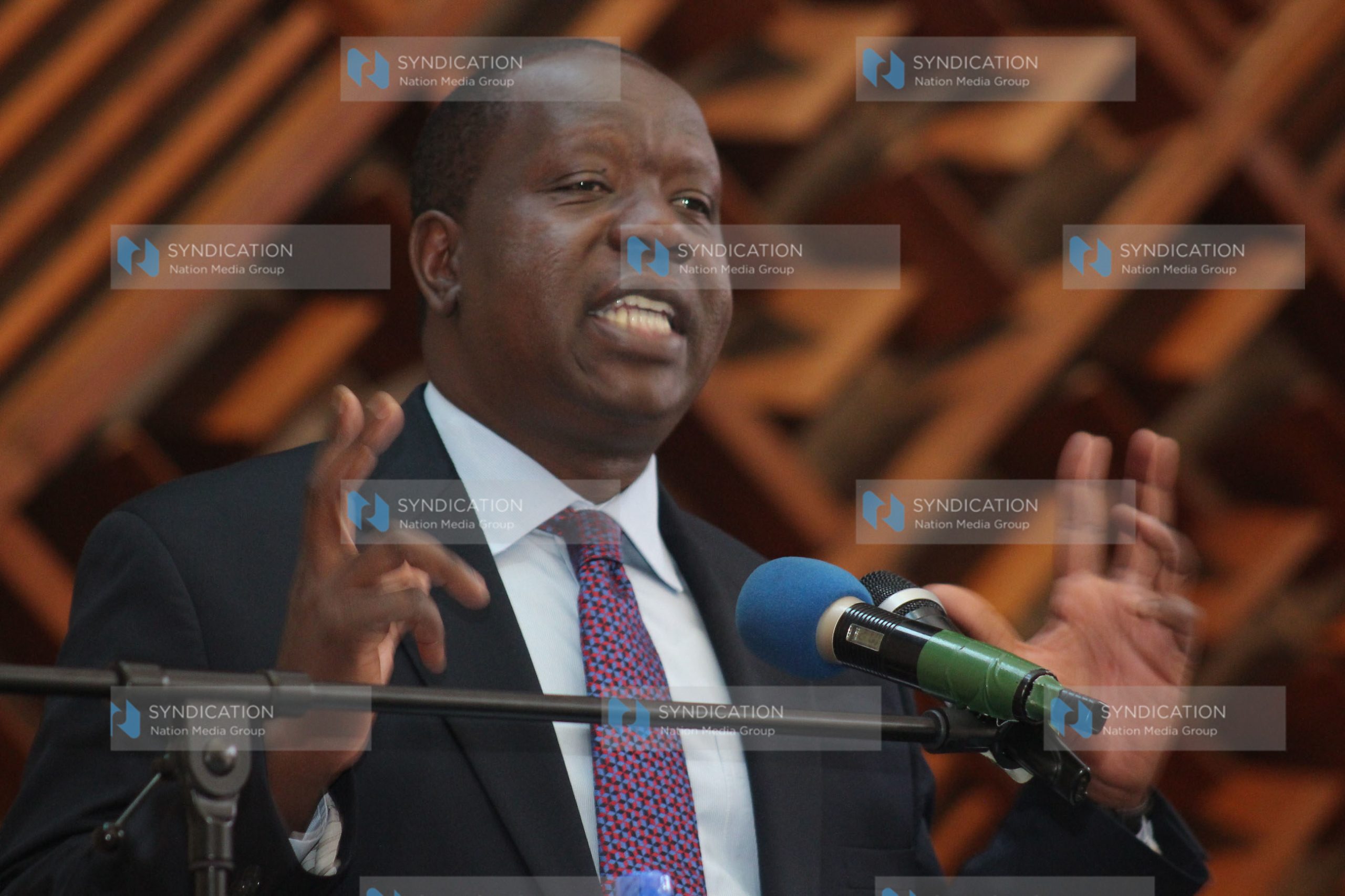 Education Cabinet secretary Dr. Fred Matiang’i