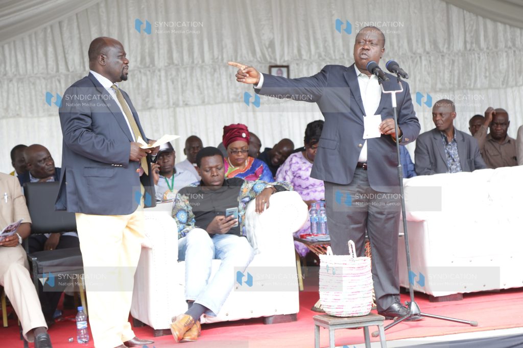 Fundraising at Achego Girls in Kisumu County