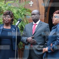 Press briefing on the demise of Mukami Kimathi wife