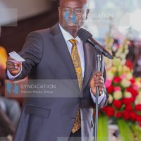 Deputy President Rigathi Gachagua address mourners